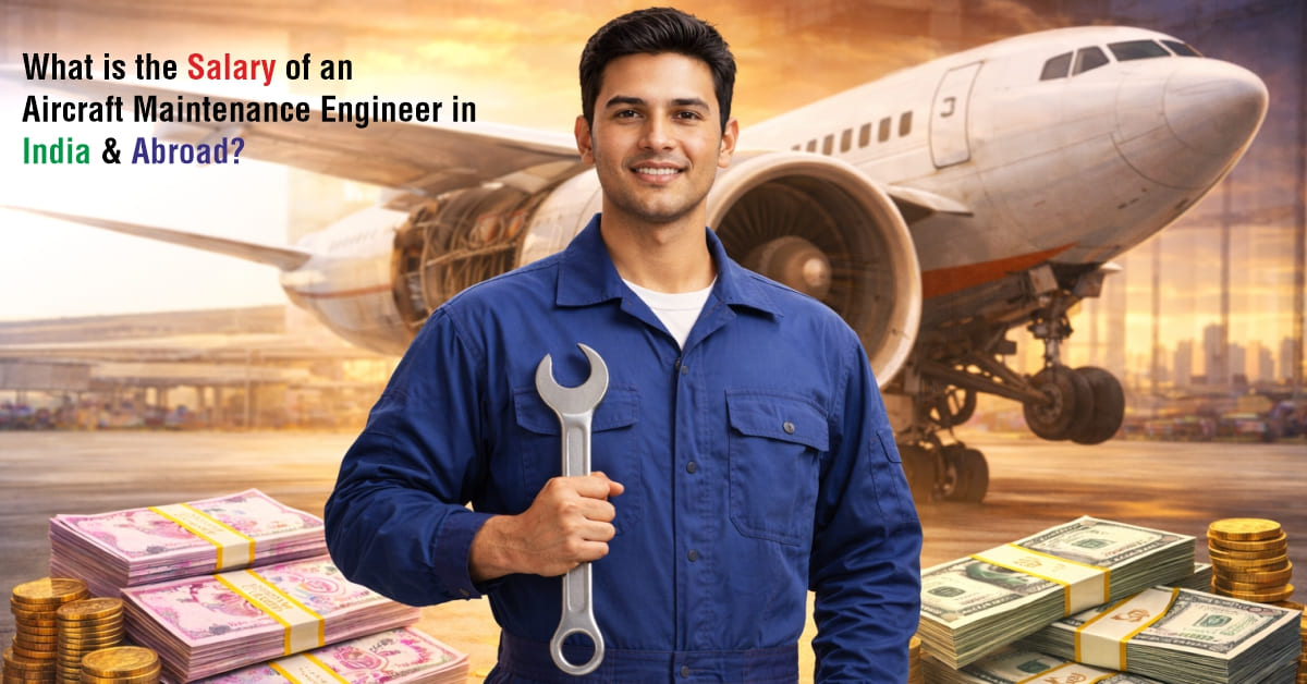 What Is the Salary of an Aircraft Maintenance Engineer in India and Abroad?